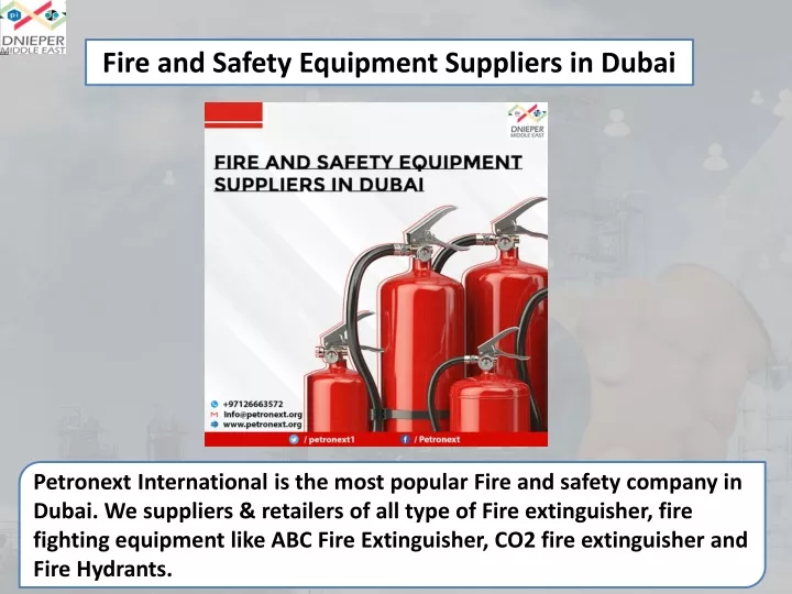fire and safety equipment suppliers in dubai