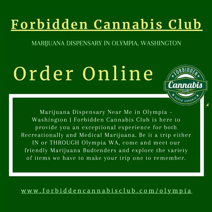 forbidden cannabis club