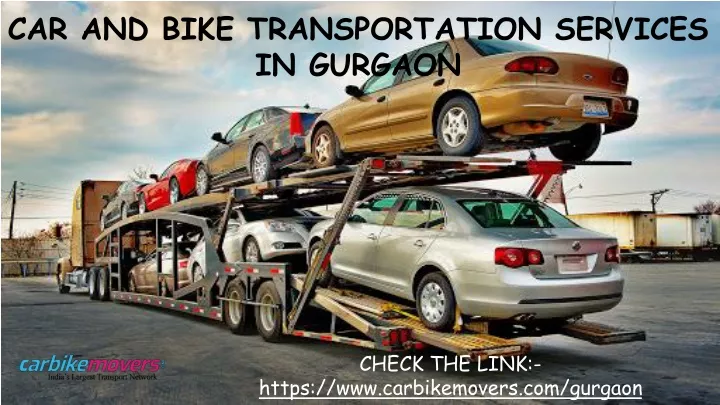 car and bike transportation services in gurgaon