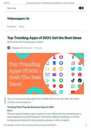 Top Trending Apps of 2021_ Get the Best Ideas