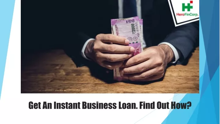 get an instant business loan find out how