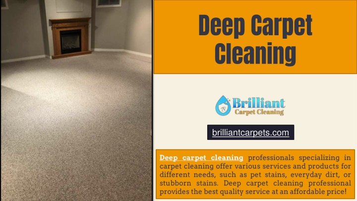 deep carpet cleaning