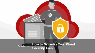 how to organize your cloud security team