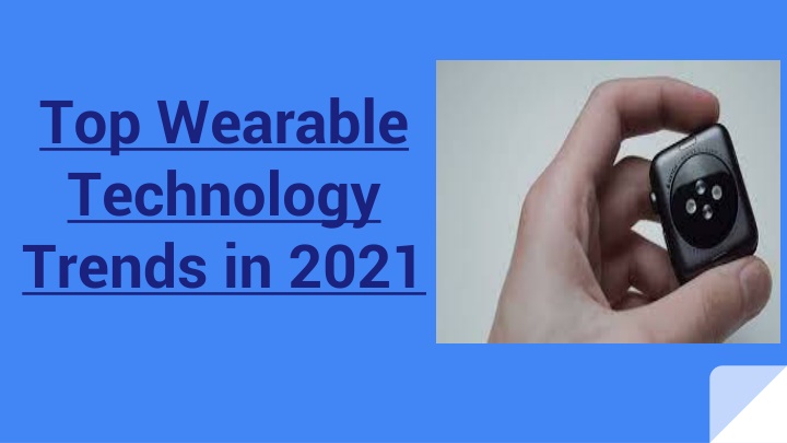 top wearable technology trends in 2021