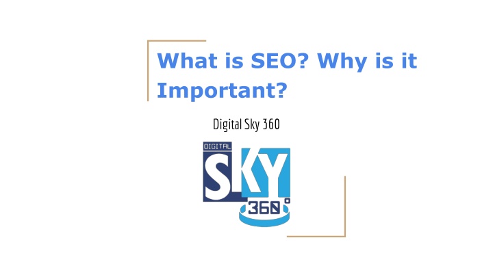 what is seo why is it important