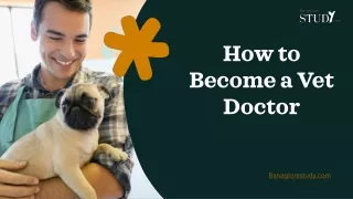 how to become a vet doctor