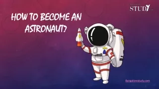 how to become an astronaut