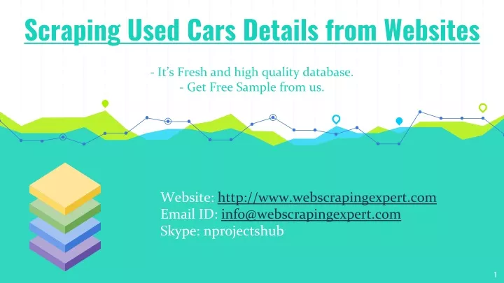 scraping used cars details from websites