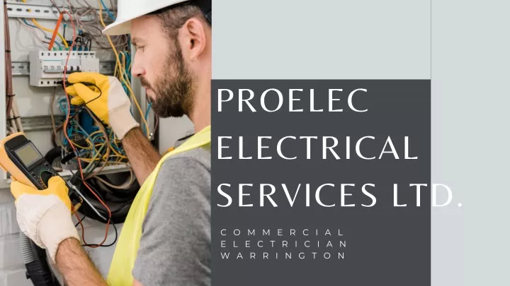 proelec electrical services ltd