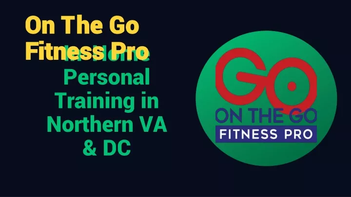 on the go fitness pro