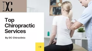 Top DC Chiropractic Markham Services