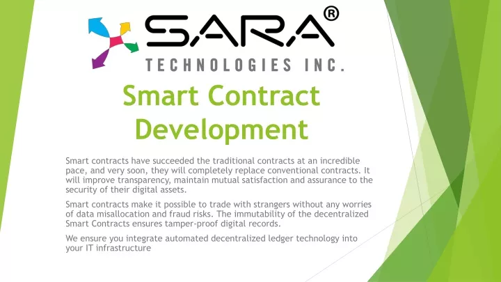 smart contract development