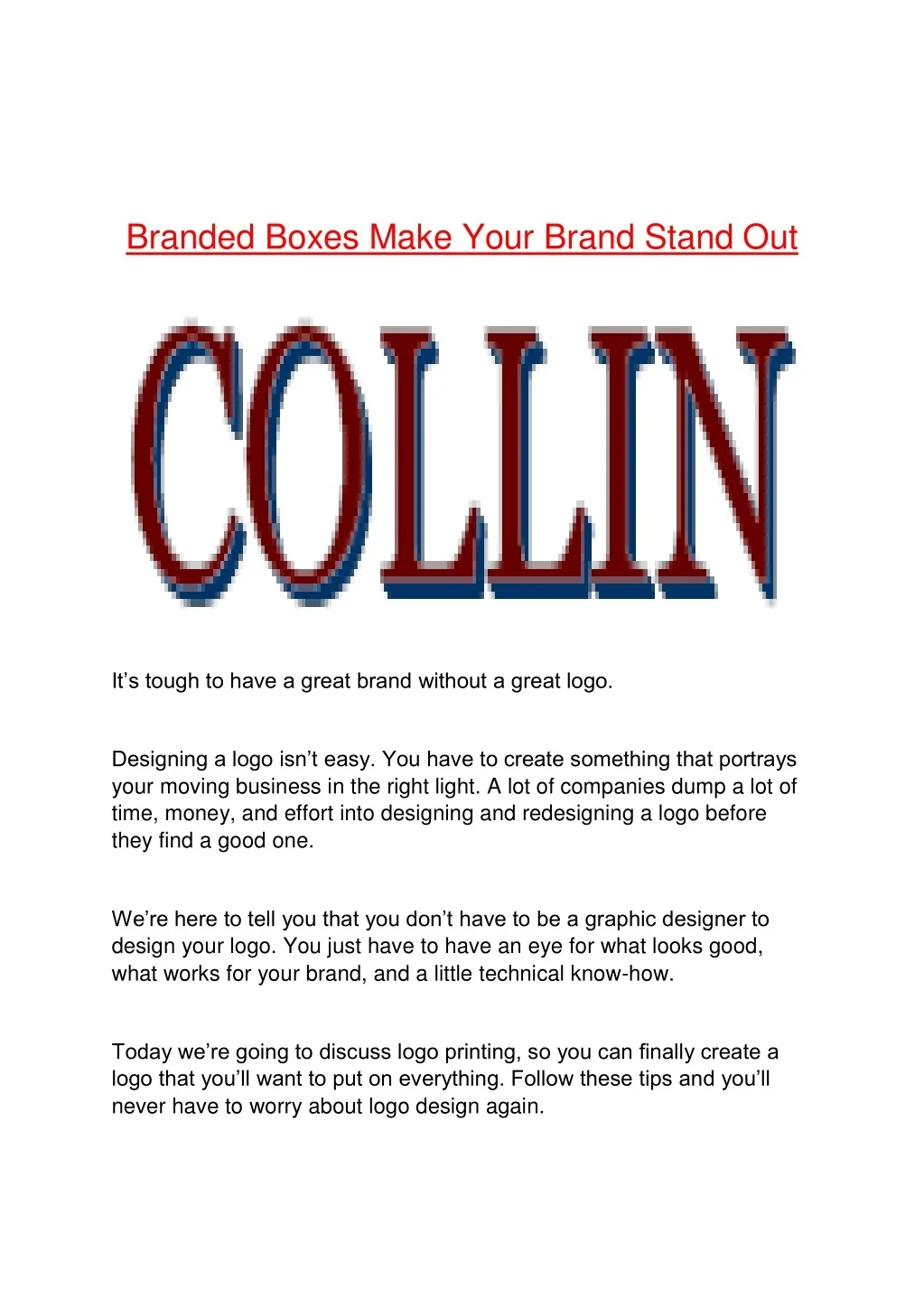 PPT - Branded Boxes Make Your Brand Stand Out PowerPoint Presentation ...