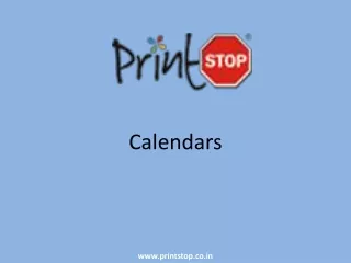 Print Desk Calendar Online | Buy Personalised Table Calendars Online
