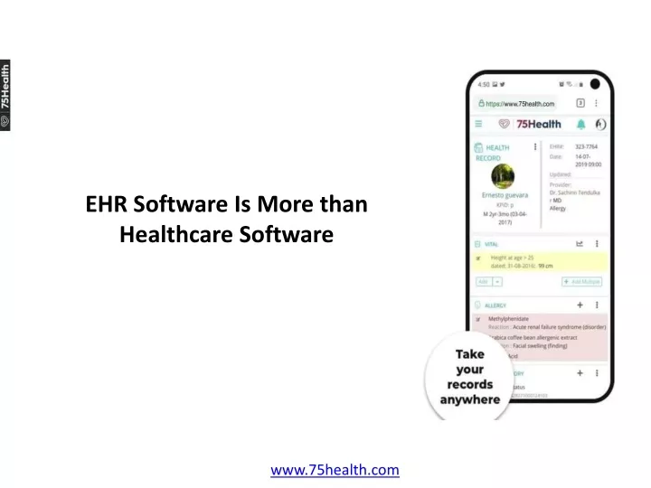 ehr software is more than healthcare software