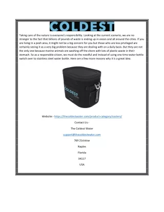 Coolers  Thecoldestwater.com