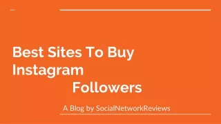 Best Sites To Buy Instagram Followers in 2021!