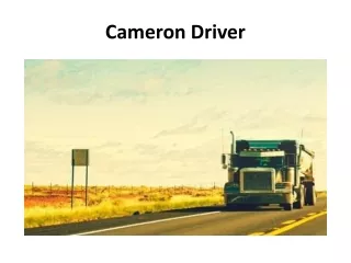 cameron driver