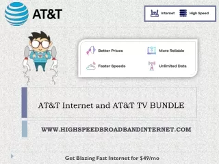 at t internet and at t tv bundle