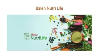 Balen Nutri Life