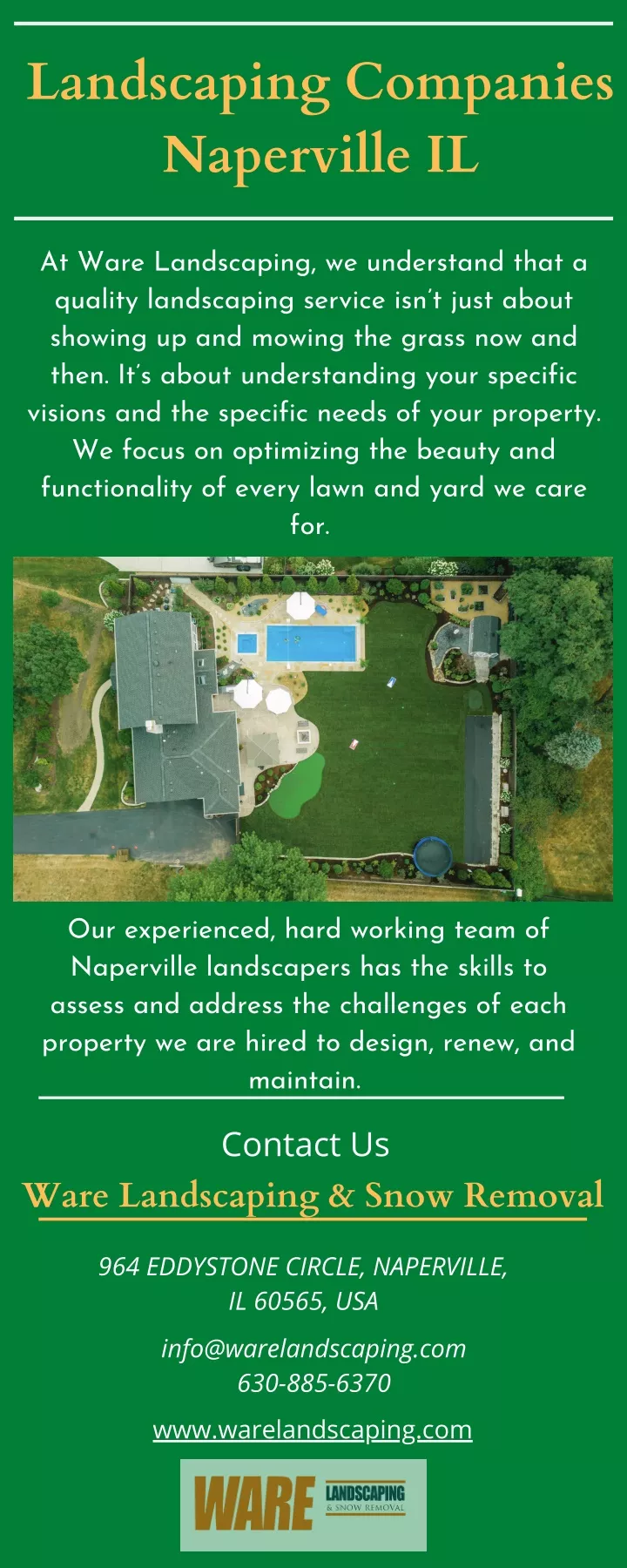 landscaping companies naperville il