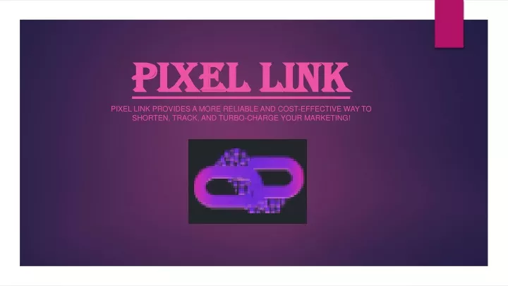 pixel link pixel link pixel link provides a more