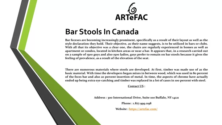 bar stools in canada