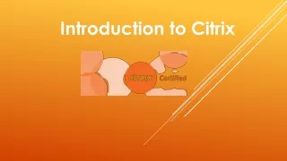 introduction to citrix
