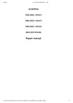 CLAAS SCORPION 7044 Telehandler Type (K24  416-01) Telehandler Service Repair Manual - slide 1