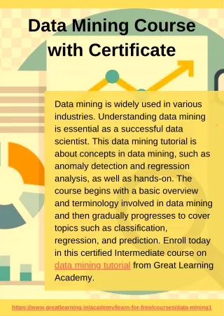 Data Mining Course with Certificate