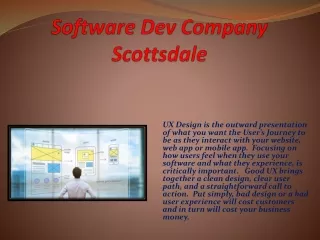 Software Dev Company Scottsdale