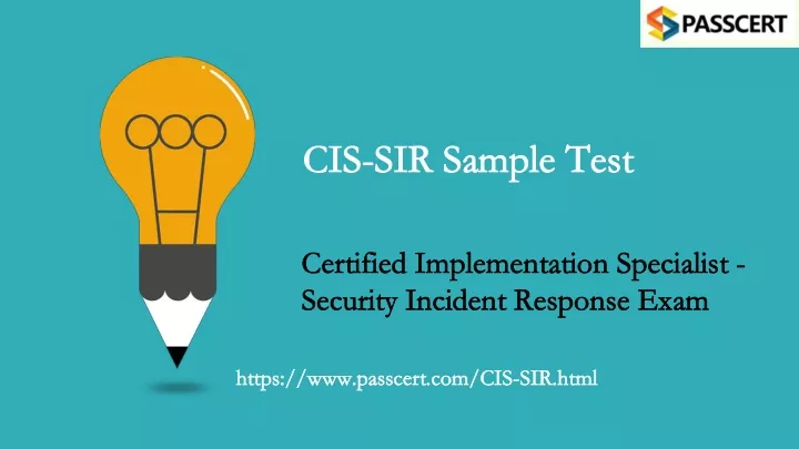 cis sir sample test cis sir sample test