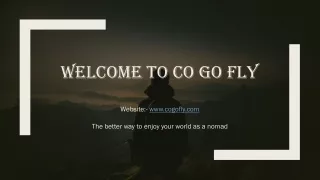 welcome to co go fly