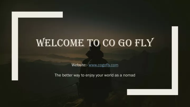 welcome to co go fly