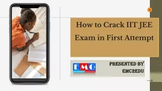 How to Crack IIT JEE in First Attempt