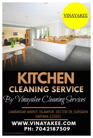 Kitchen Cleaning Service Gurgaon/Sohna/Manesar/Delhi NCR
