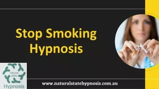 stop smoking hypnosis