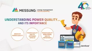 UNDERSTANDING POWER QUALITY AND ITS IMPORTANTCE