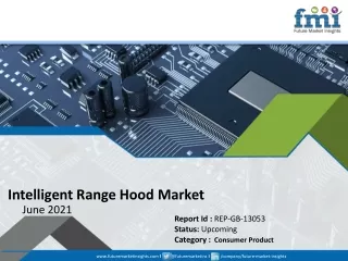 intelligent range hood market june 2021