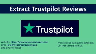 extract trustpilot reviews