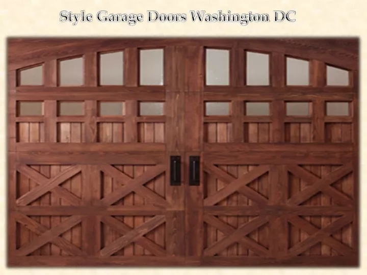 style garage doors washington dc