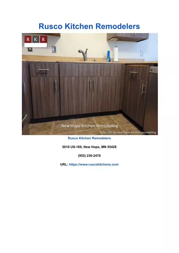 rusco kitchen remodelers