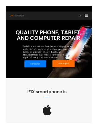 iPhone Micro Soldering Repair, iPhone Motherboard Data Recovery - iFIXsmartphone