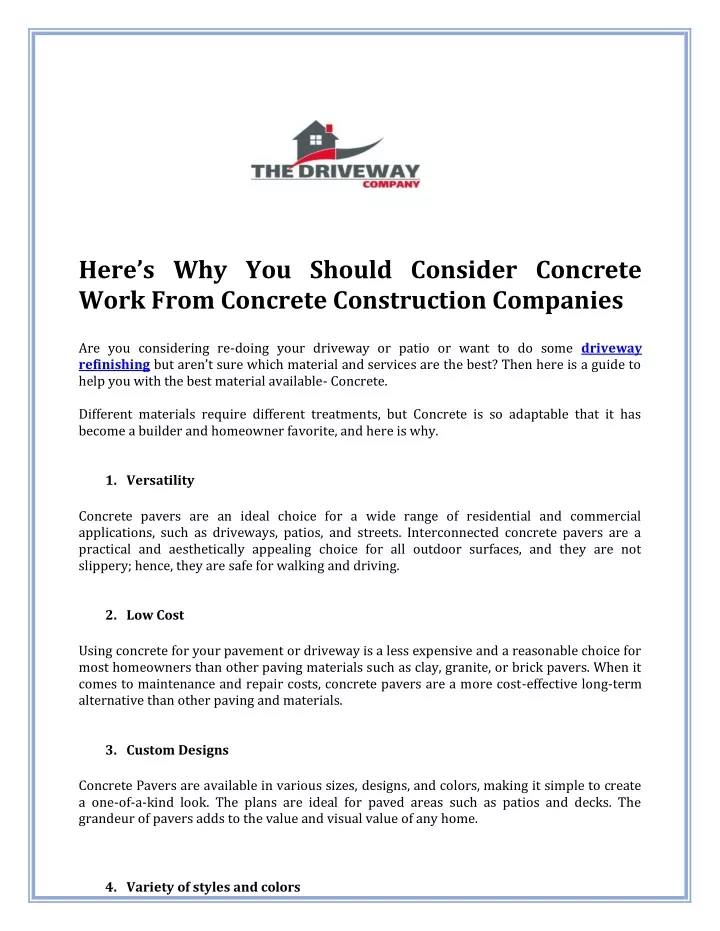 here s why you should consider concrete work from