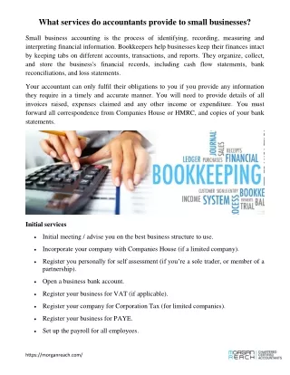 Bookkeeping and Audit for Small Business Accounts