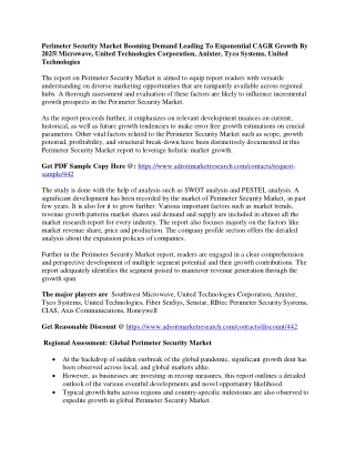 perimeter security market booming demand leading