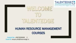 HR Courses