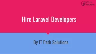 hire laravel developers