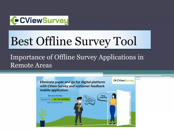 best offline survey tool