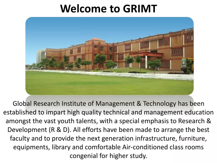 welcome to grimt global research institute
